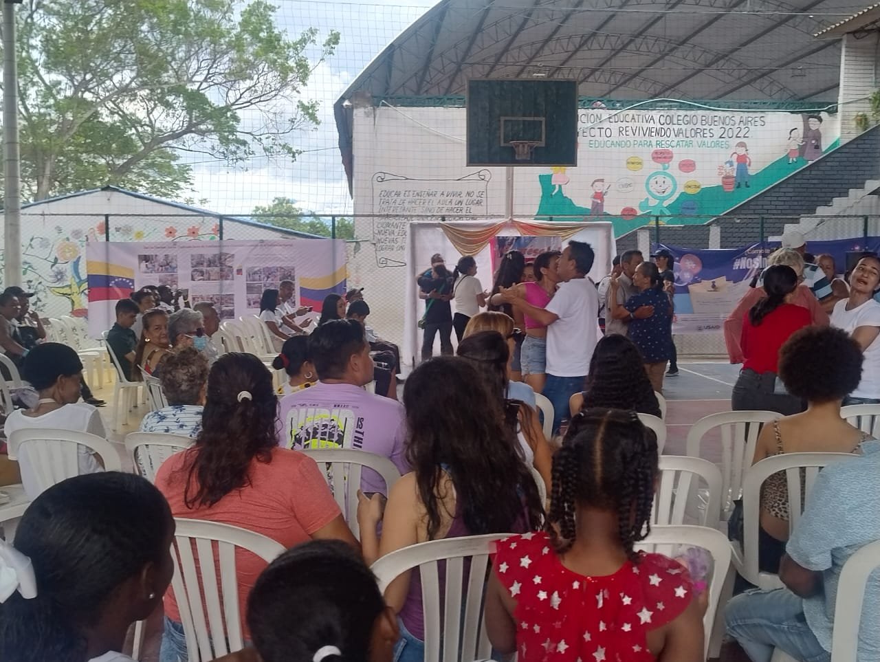 Volunteers and donors making an impact